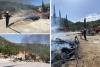Intervencija župskog DVD-a; Gorio građevinski materijal u dvori&scaron;tu uz cestu od Poslovne zone prema Čelopecima (FOTO)
