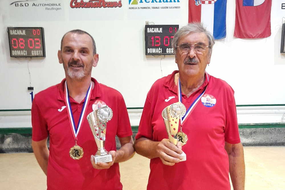Nikola Žeravica i Luko Ledinić u&scaron;li u osminu finala na zavr&scaron;nici prvenstva Hrvatske u disciplini parovi