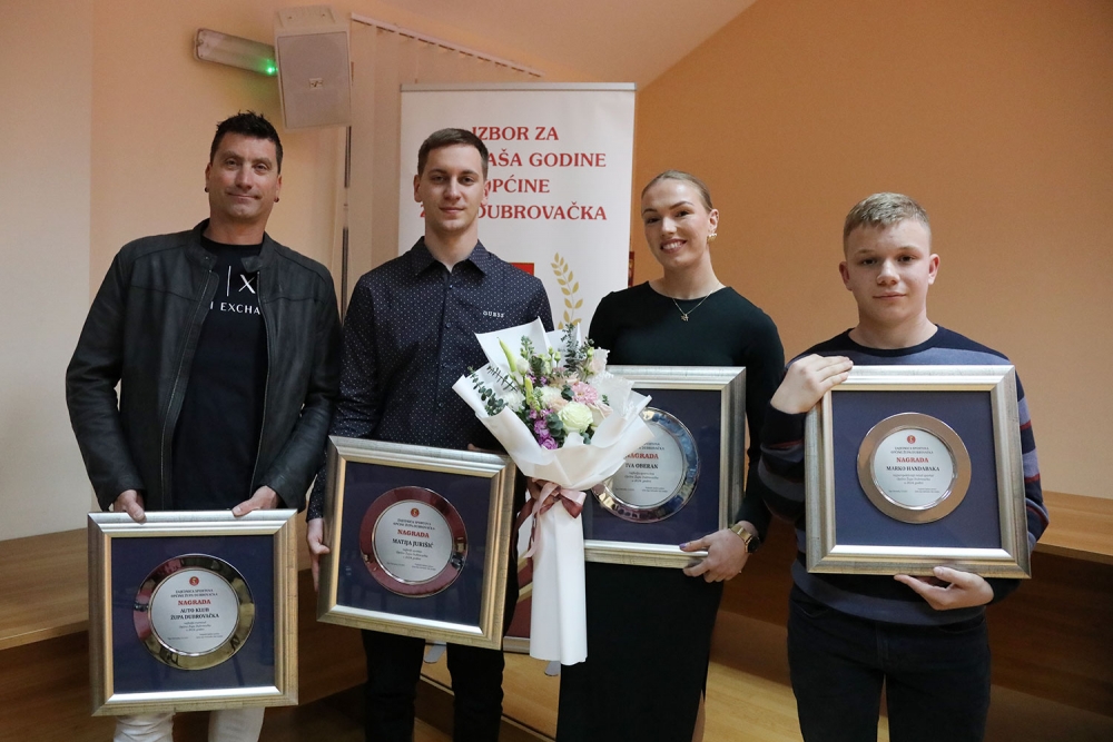 Nagrade Zajednice sportova; Najbolji u 2024. godini su Iva Oberan, Matija Juri&scaron;ić i AK Župa dubrovačka (FOTO)