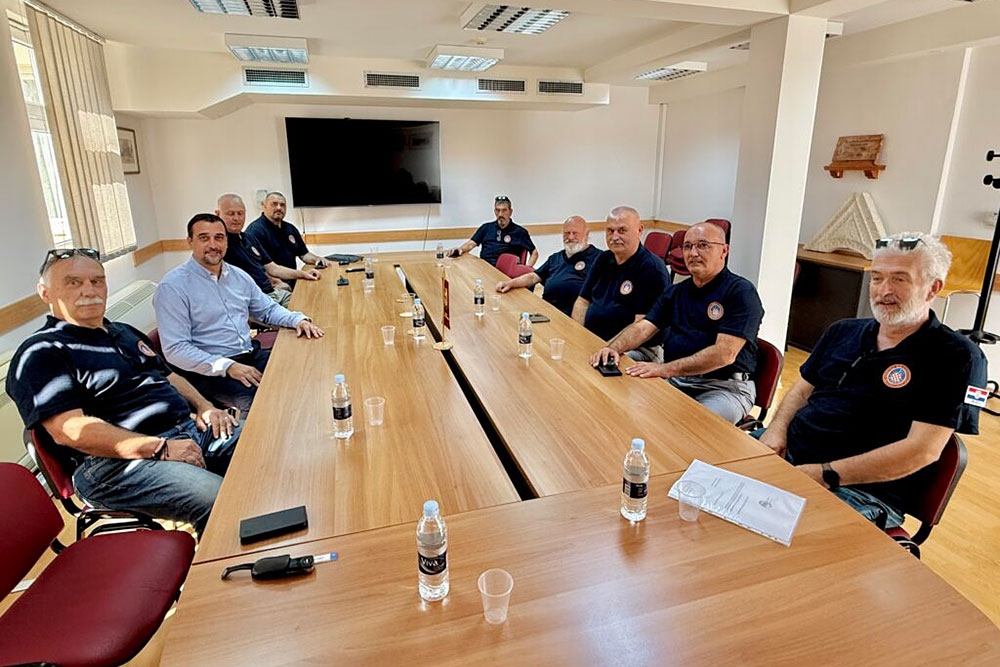 Načelnik Miloslavić primio članove Udruge dragovoljaca Hrvatske ratne mornarice Dubrovnik