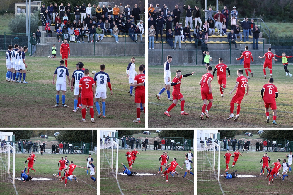 Župa do 87. minute gubila 0:2 pa s igračem manje u pet minuta postigla dva gola i stigla do boda (FOTO)