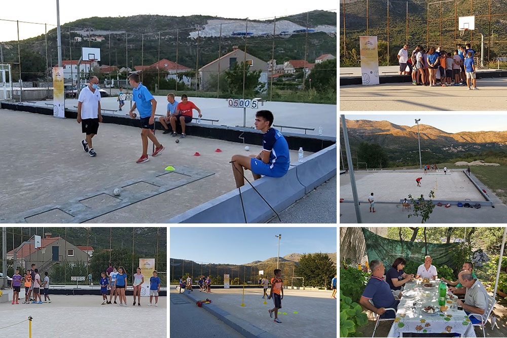 Počeo Boćarski kamp za kadete i juniore, početnike i ostale mlade boćare na Donjem Brgatu (FOTO)