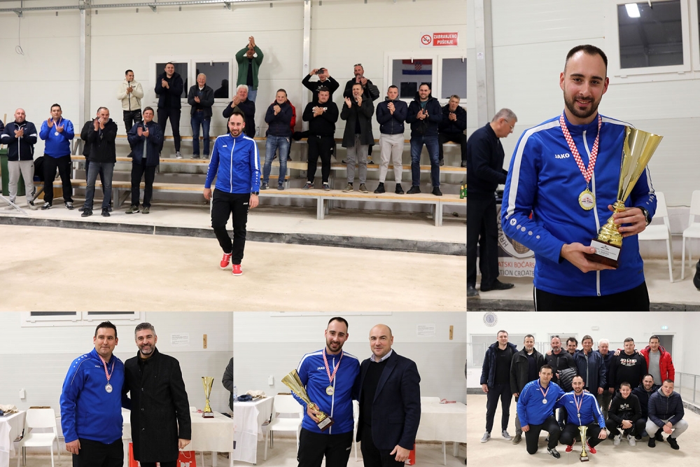 Antonio &Scaron;abadin prvak Hrvatske u boćarskoj disciplini pojedinac klasično (FOTOGALERIJA)