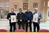 Festanjuli Miho Deranja i Antun Regjo uručili načelniku Nardelliju Proglas Feste sv. Vlaha