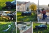 Kr&scaron; i lom na Putu dr. A.Starčevića kod nove &scaron;kole na Mljekari - Renault Kadjar izletio s ceste (FOTO)